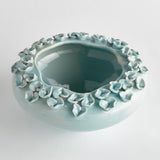 Napa Ice Blue PETITE FLEUR DECORATIVE BOWL