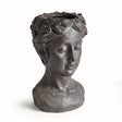 Napa Antique Black FIBRECLAY ATHENA PLANTER
