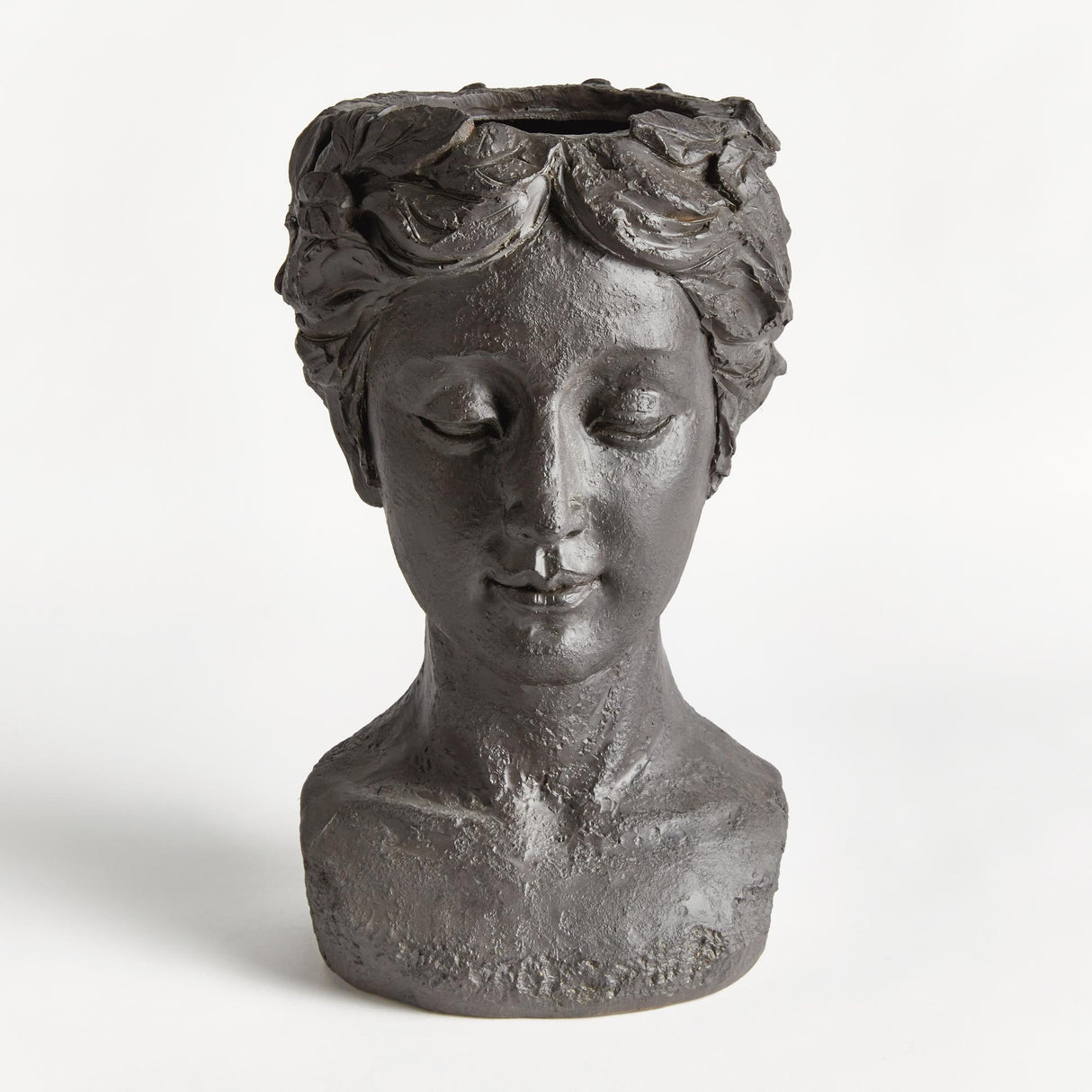 Napa Antique Black FIBRECLAY ATHENA PLANTER