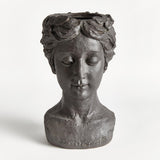 Napa Antique Black FIBRECLAY ATHENA PLANTER