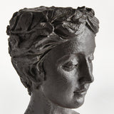 Napa Antique Black FIBRECLAY ATHENA PLANTER