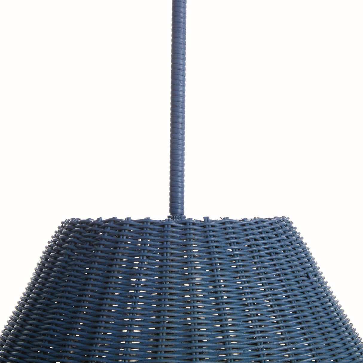 Napa Dark Blue TRISTAN RATTAN PENDANT