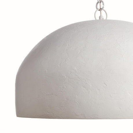 Napa White/Champage THAYER DOME PENDANT LARGE