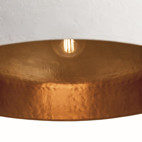 Napa White/Champage THAYER DOME PENDANT LARGE