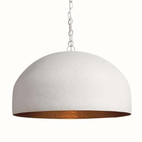 Napa White/Champage THAYER DOME PENDANT LARGE