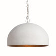 Napa White/Champage THAYER DOME PENDANT MEDIUM