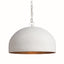 Napa White/Champage THAYER DOME PENDANT MEDIUM