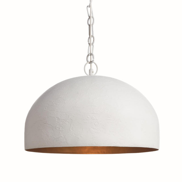 Napa White/Champage THAYER DOME PENDANT MEDIUM