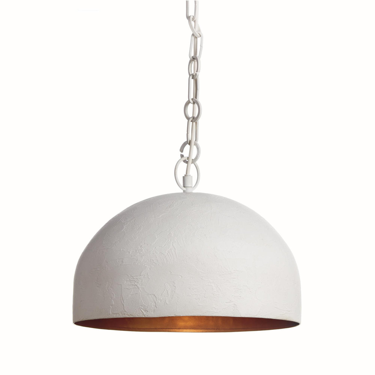Napa White/Champage THAYER DOME PENDANT SMALL