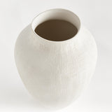Napa Matte White BARCLAY BUTERA OJAI VASE SMALL