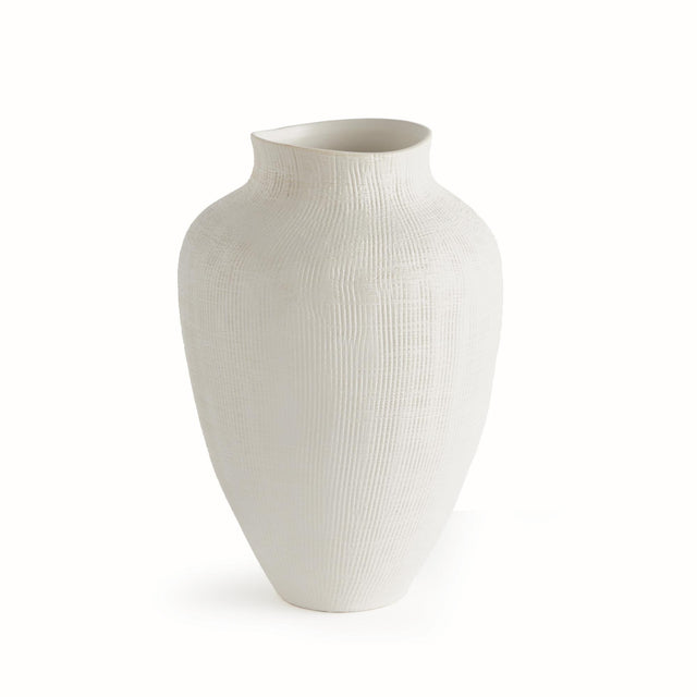 Napa Matte White BARCLAY BUTERA OJAI VASE SMALL