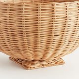 Napa Natural CHARLESTON RATTAN FOOTED BOWL SMALL