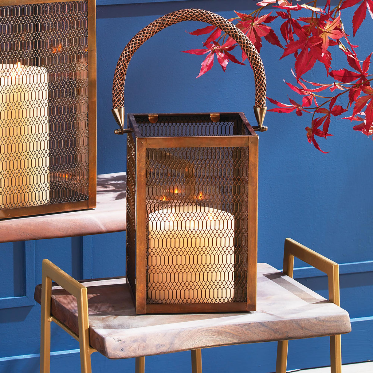 Napa Bronze FABRON LANTERN SMALL