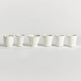 Napa Classic White MIRABELLE MINI CACHEPOTS, SET OF 6