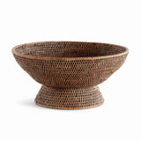 Napa Warm Brown BURMA RATTAN OFFERING BOWL