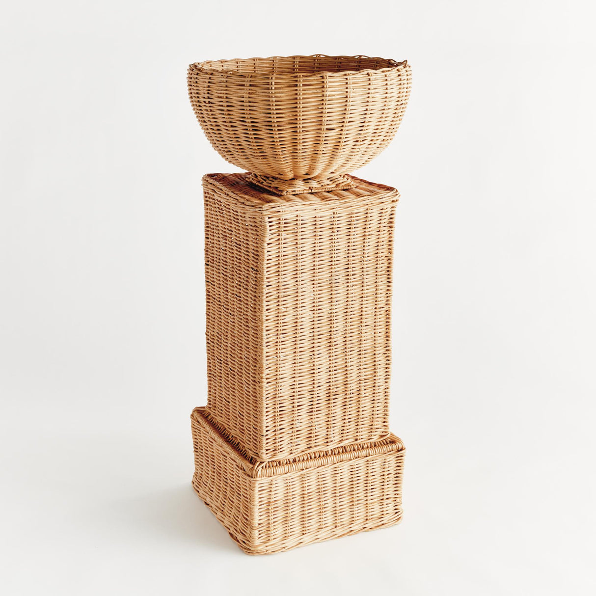 Napa Natural CHARLESTON RATTAN PEDESTAL SHORT
