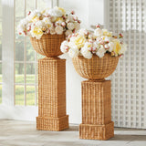 Napa Natural CHARLESTON RATTAN PEDESTAL TALL
