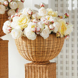 Napa Natural CHARLESTON RATTAN FOOTED BOWL