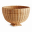 Napa Natural CHARLESTON RATTAN FOOTED BOWL