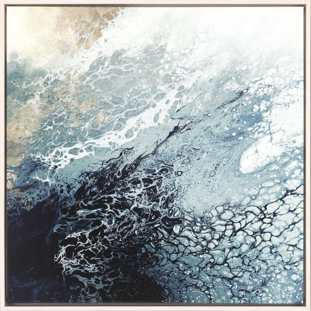 Paragon Aveta Blue 42 X 42 X 3 Wall Art