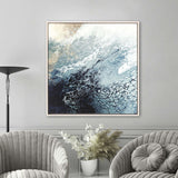 Paragon Aveta Blue 42 X 42 X 3 Wall Art