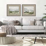 Paragon Reservoir S/2 Green 22 X 27 X 2 Wall Art