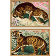 Paragon Concrete Jungle Cats S/2 Multi 17 X 25 X 2 Wall Art
