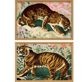 Paragon Concrete Jungle Cats S/2 Multi 17 X 25 X 2 Wall Art