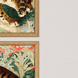 Paragon Concrete Jungle Cats S/2 Multi 17 X 25 X 2 Wall Art