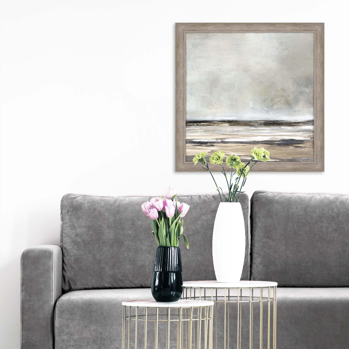 Paragon Tywyn Views Gray 34 X 34 X 2 Wall Art
