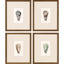 Paragon Ocean Blades S/4 Neutral 16 X 13 X 2 Wall Art