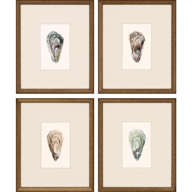 Paragon Ocean Blades S/4 Neutral 16 X 13 X 2 Wall Art