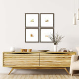 Paragon Petite Sunrise S/4 Multi 13 X 13 X 1 Wall Art