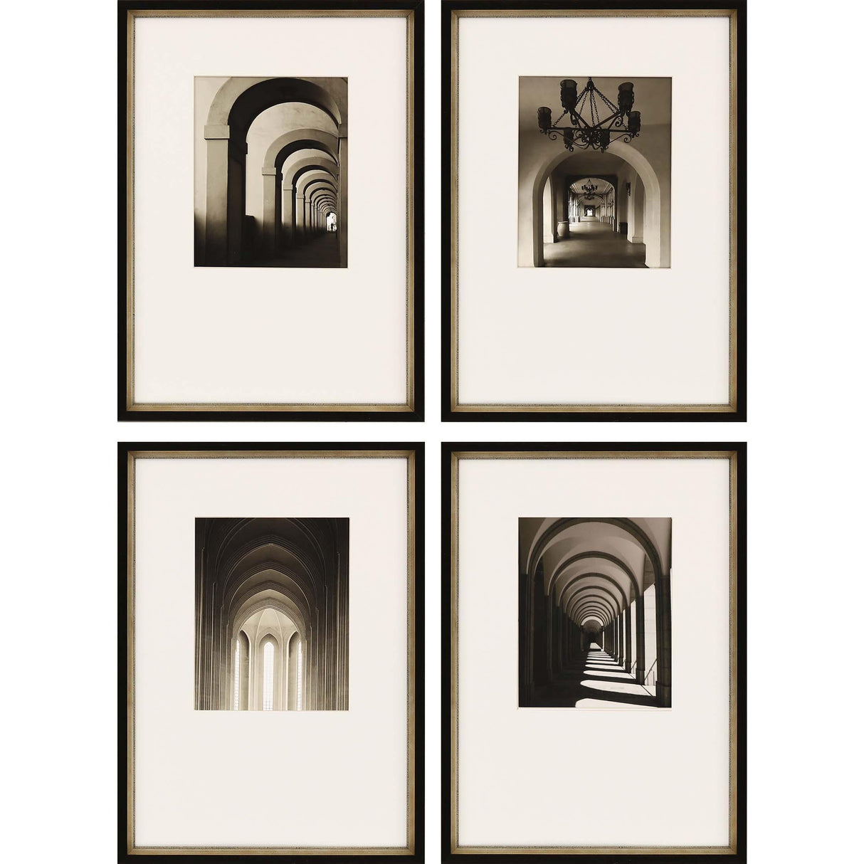 Paragon Arches in Light S/4 Sepia 21 X 15 X 2 Wall Art
