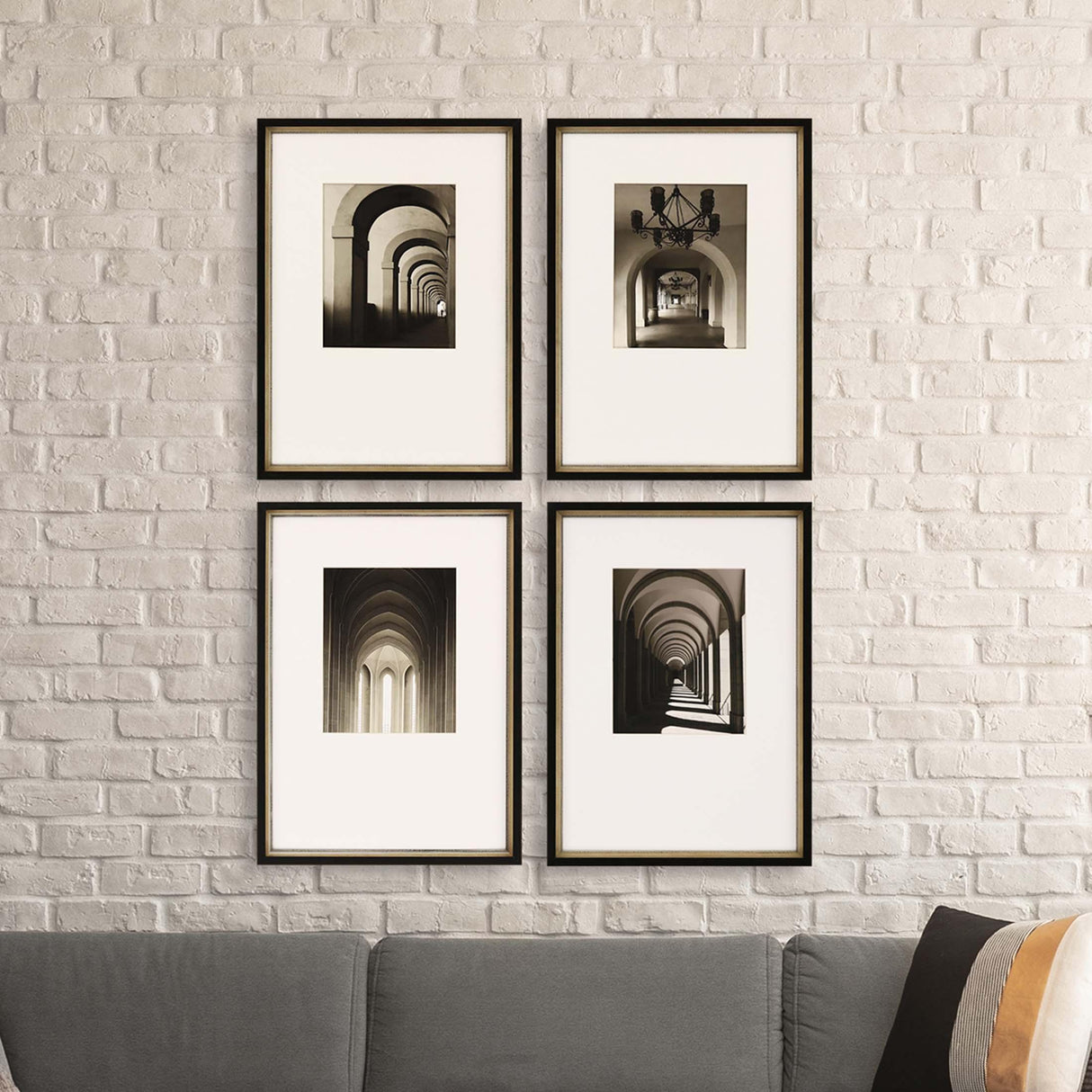 Paragon Arches in Light S/4 Sepia 21 X 15 X 2 Wall Art