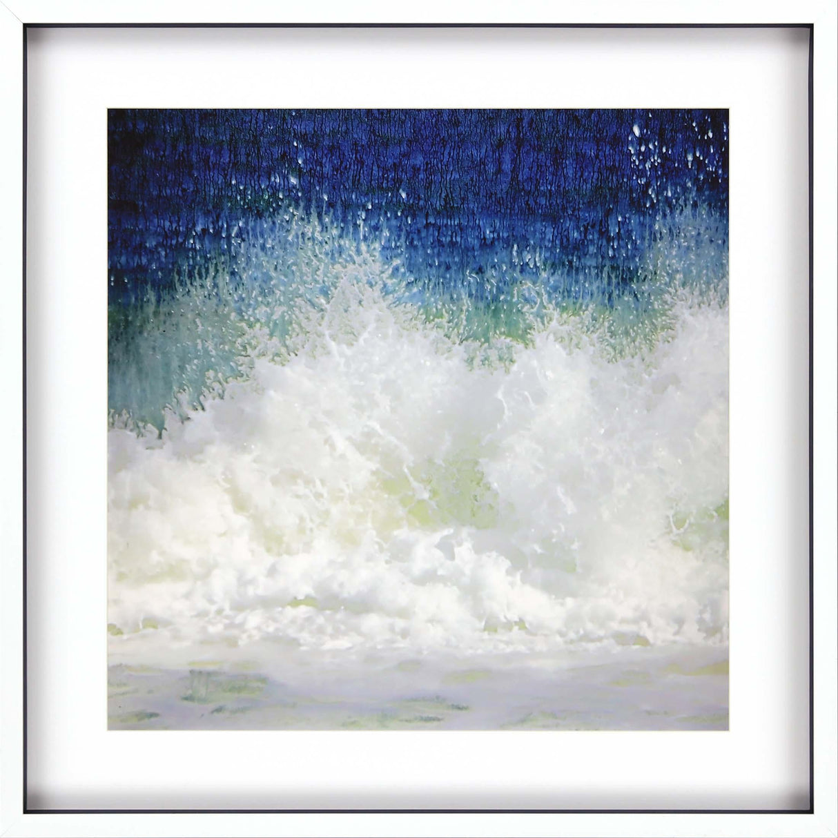 Paragon Splish Blue 42 X 42 X 3 Wall Art