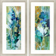 Paragon Botanical Illusion S/2 Turquoise 46 X 22 X 2 Wall Art