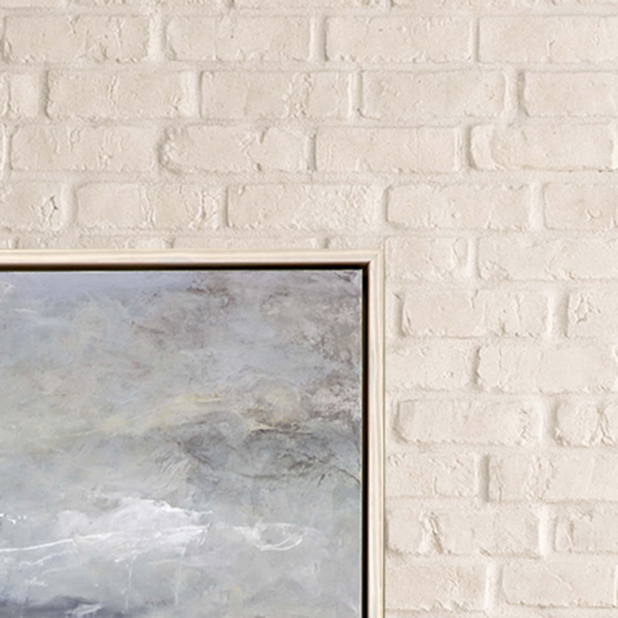 Paragon Sea Meets Sky Neutral 37 X 37 X 3 Wall Art