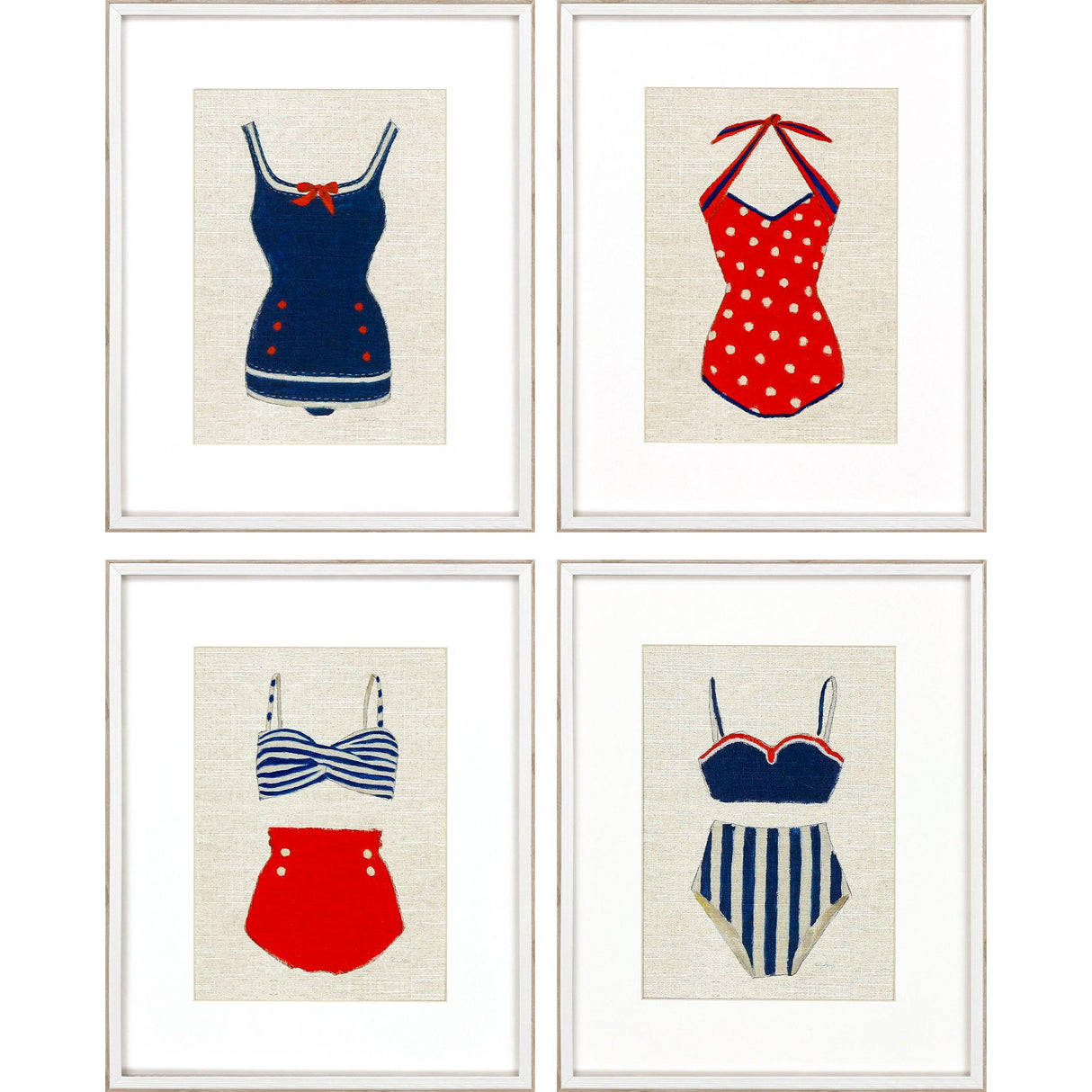 Paragon Swim S/4 Blue 21 X 17 X 2 Wall Art