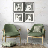 Paragon Modern Dog S/4 Neutral 21 X 21 X 2 Wall Art