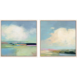 Paragon Colorful Horizon S/2 Blue 25 X 25 X 3 Wall Art