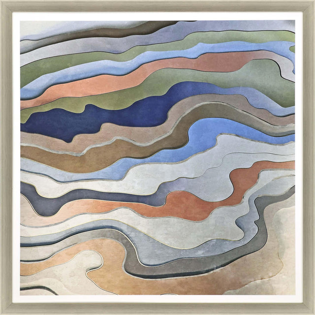 Paragon Wake Up Multi 43 X 43 X 2 Wall Art