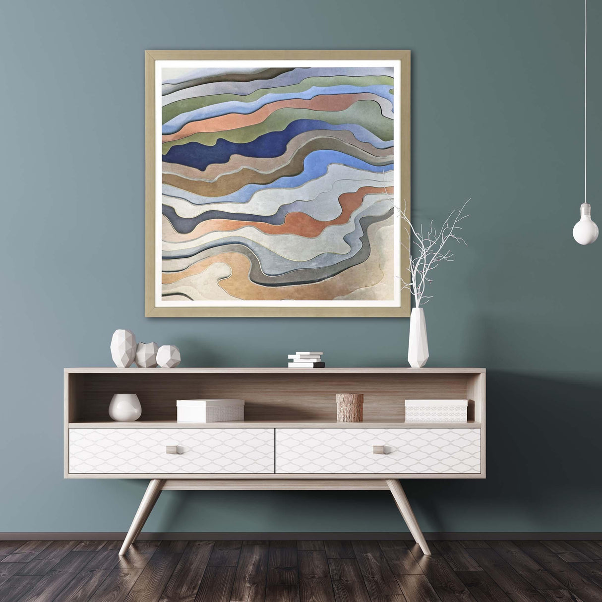 Paragon Wake Up Multi 43 X 43 X 2 Wall Art