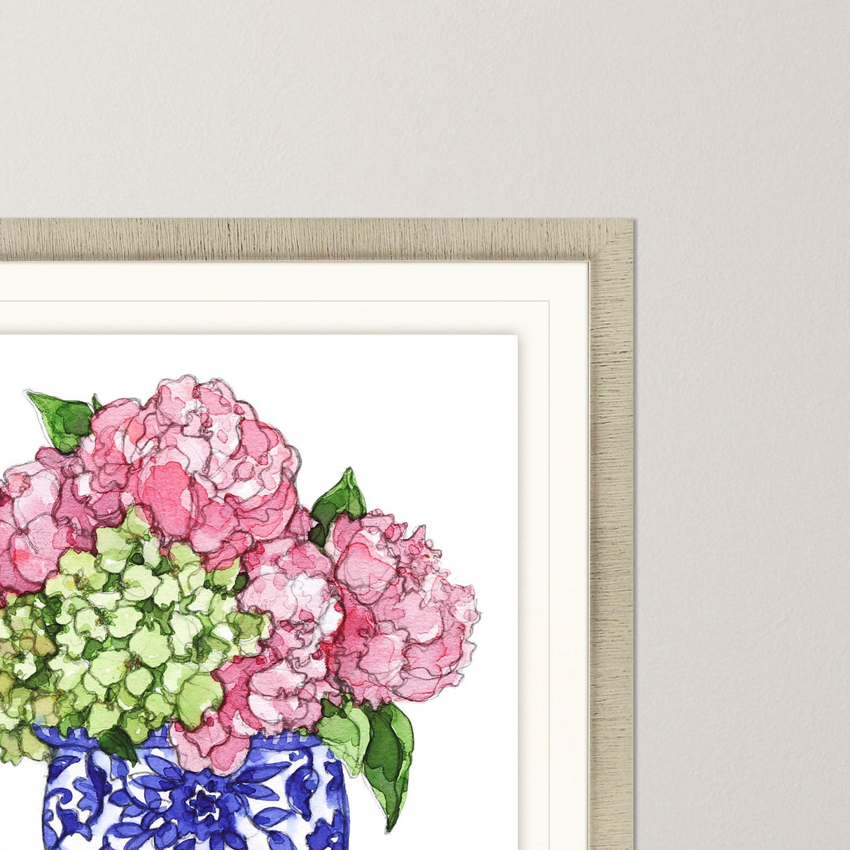 Paragon Pretty Petals III Pink 32 X 32 X 2 Wall Art