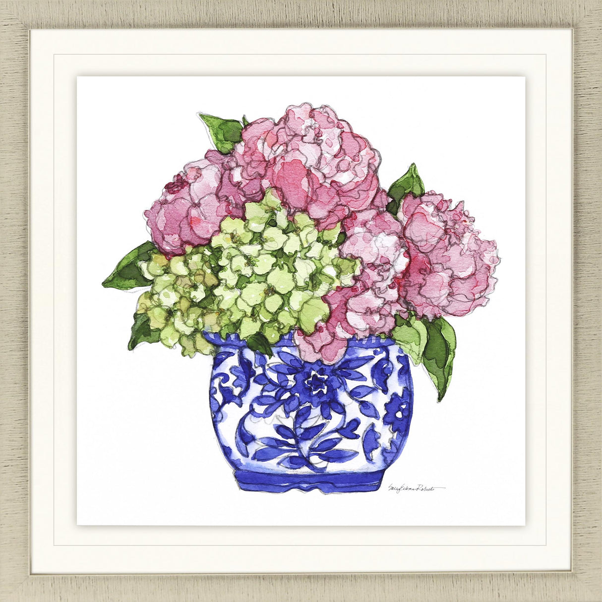 Paragon Pretty Petals III Pink 32 X 32 X 2 Wall Art
