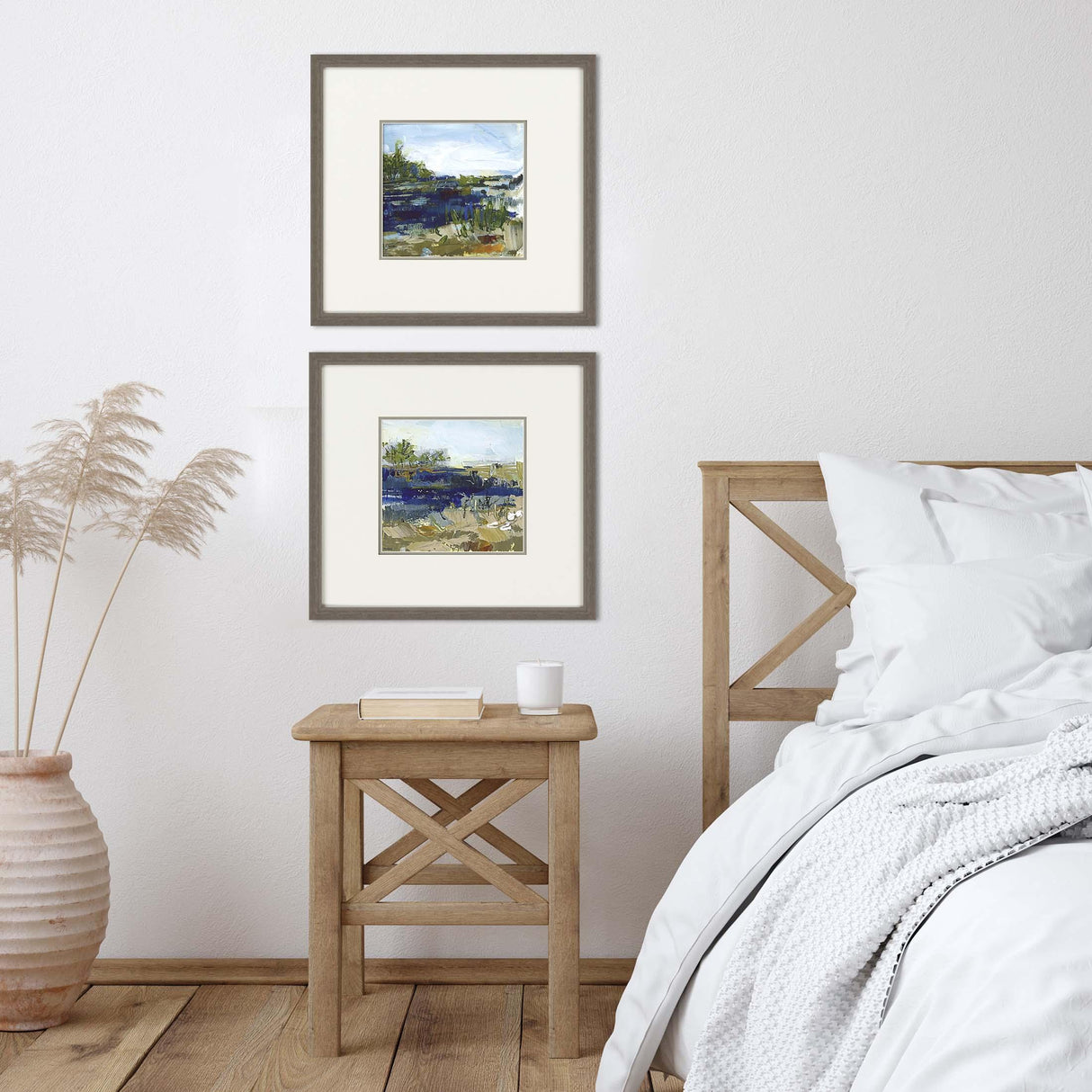 Paragon Coastal Sand S/2 Blue 21 X 21 X 2 Wall Art