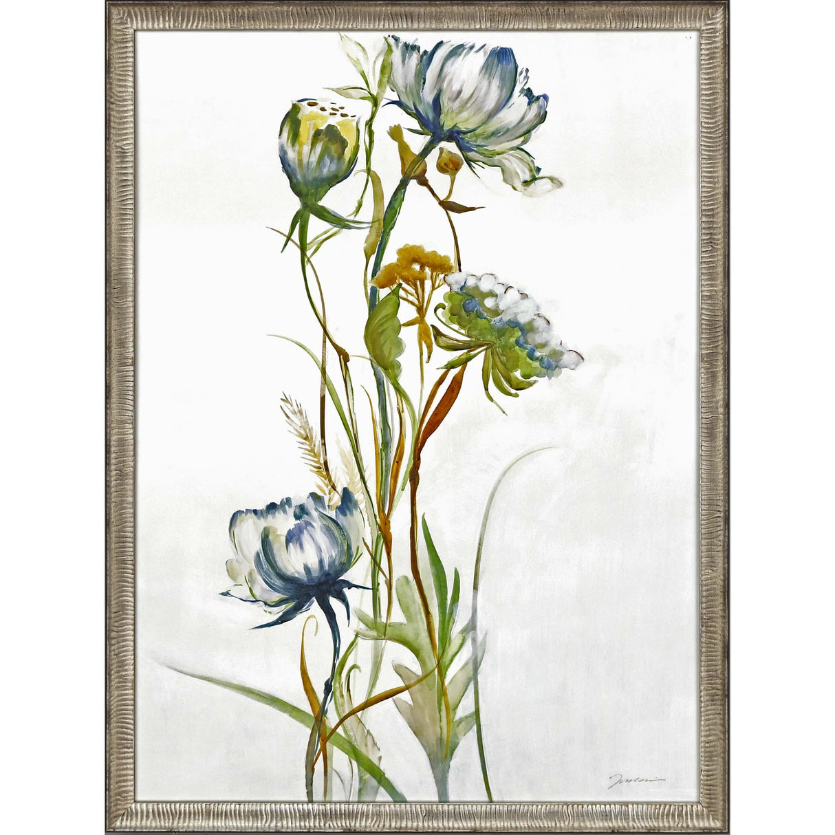 Paragon Late Summer Wildflower I Multi 43 X 33 X 2 Wall Art