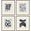Paragon Perception S/4 Black 19 X 17 X 1 Wall Art