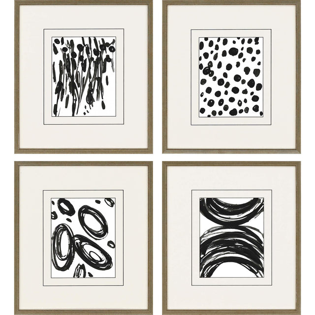 Paragon Perception S/4 Black 19 X 17 X 1 Wall Art