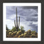 Paragon Saguaro Centurion Blue 41 X 41 X 2 Wall Art